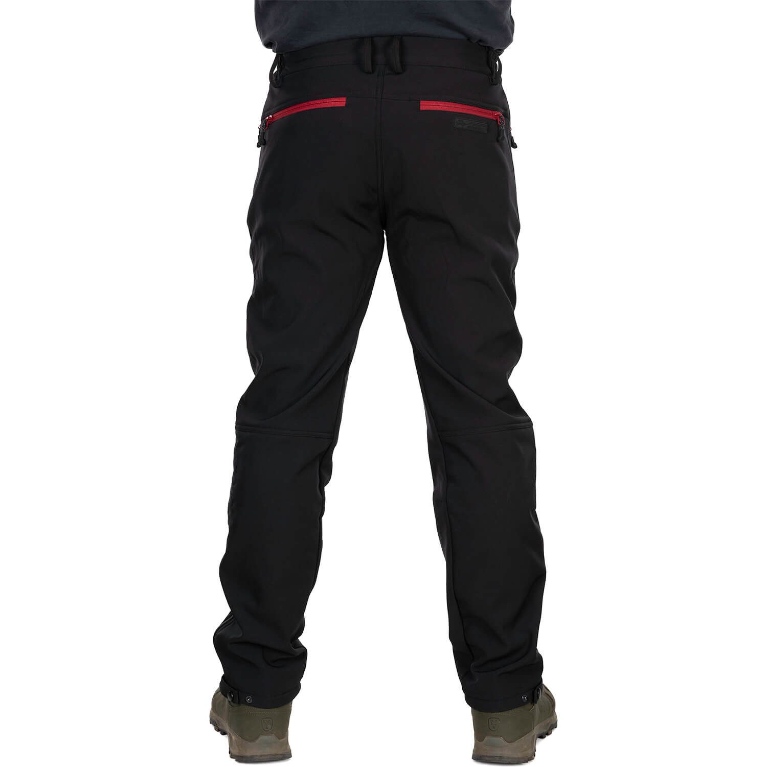 Fox Rage Jogginghose Fox Rage Pro Series Soft Shell Hose Anglerhose Schwarz