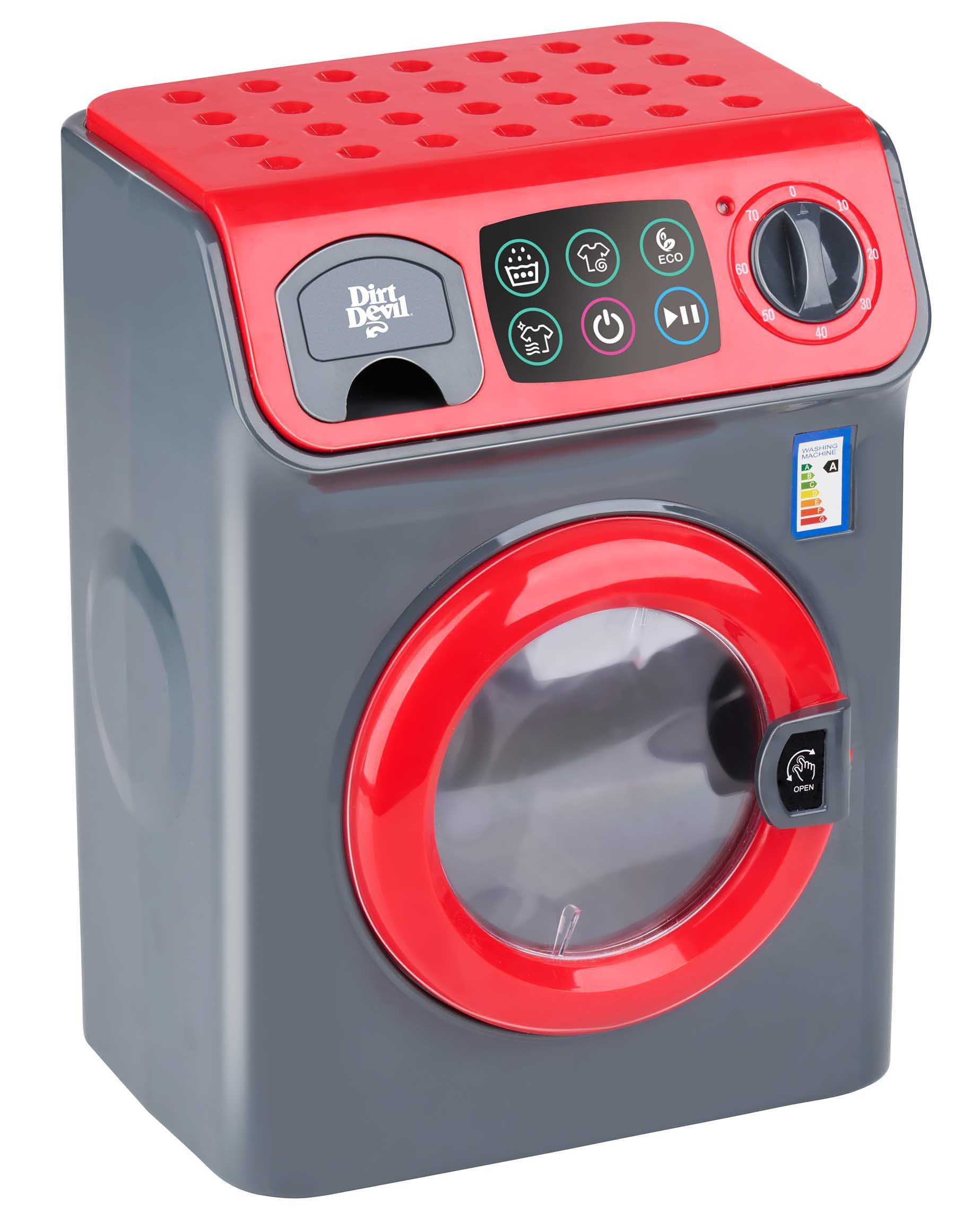 DIRT DEVIL Kinder-Waschmaschine Spielzeug Waschmaschine, Kinderspielzeug Waschmaschine mit Licht und Ton