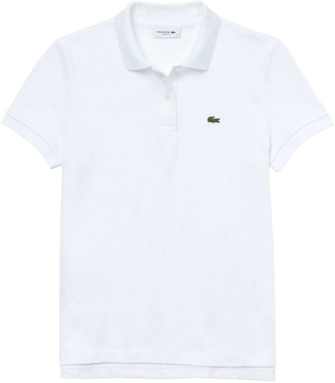 Lacoste Poloshirt mit Lacoste-Logo-Patch auf der Brust