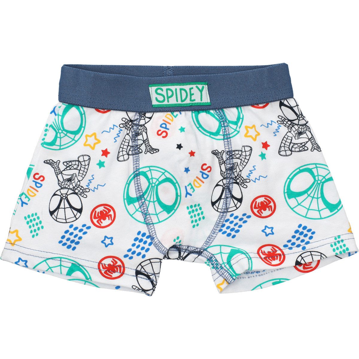MARVEL Боксерские мужские трусы, боксерки Spiderman XT Jungen (1-St) Unterhose, Retroshorts, Pants, Shorts, Slips