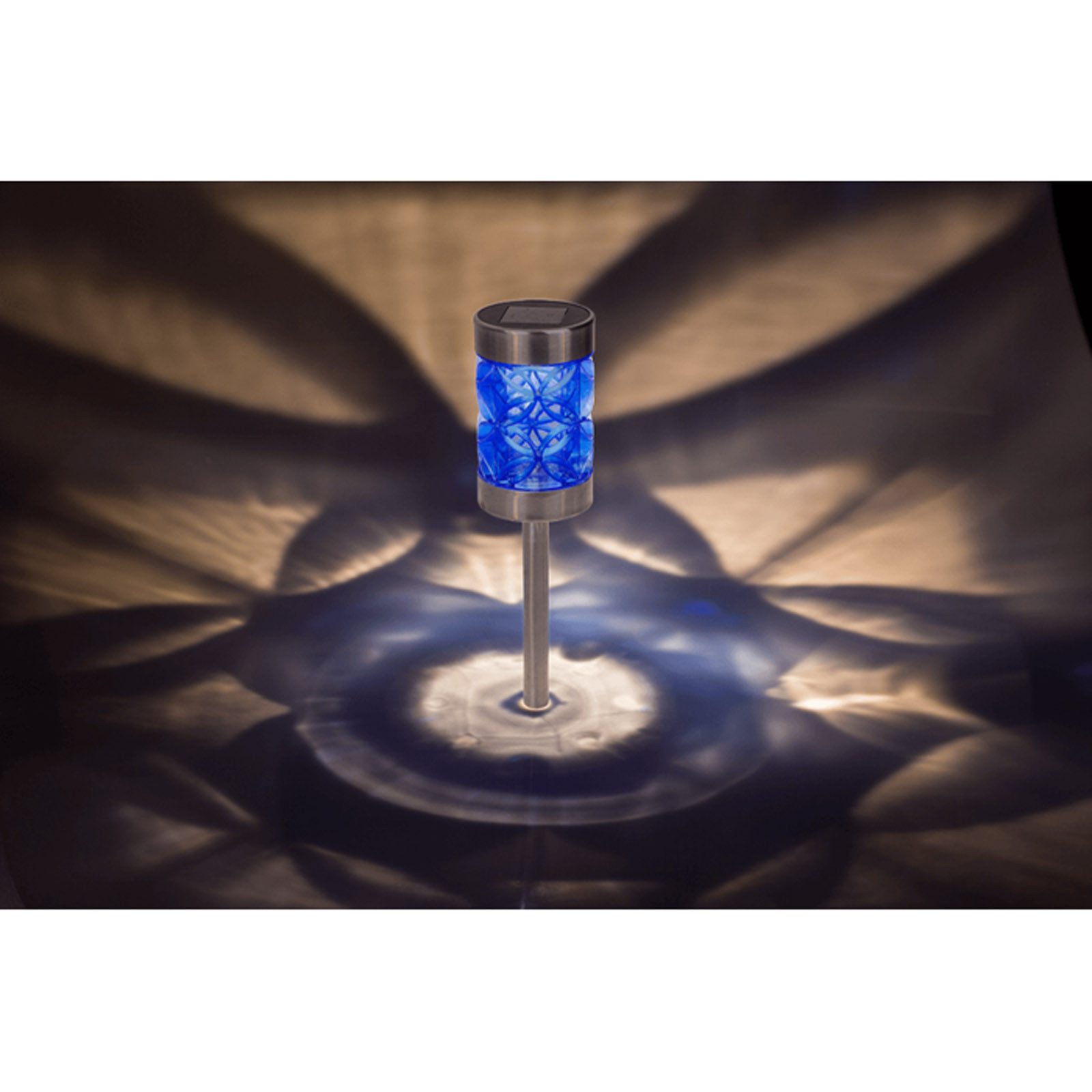 HAC24 LED Solarleuchte Garten Solar Lampen Solarlampen Terrasse, LED fest i günstig online kaufen