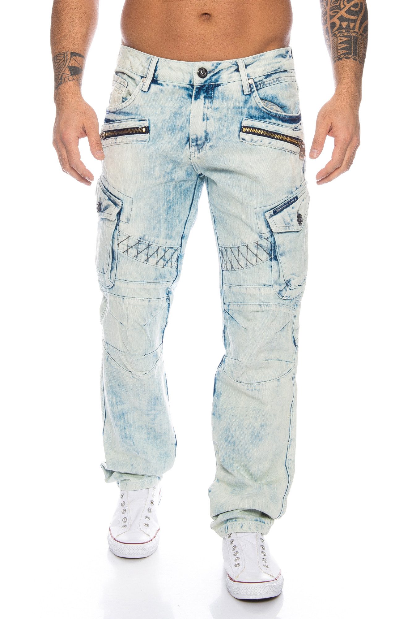 Cipo & Baxx Cargojeans Herren Jeans günstig online kaufen