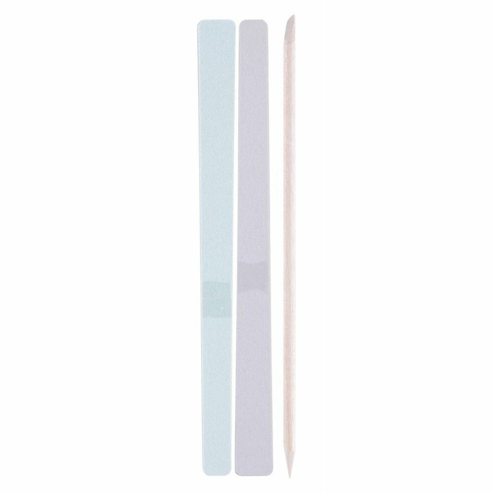 Qvs Polierfeile Nagelfeilen Nagelhaut Sticks Maniküre Pediküre 145mm Double Sided, Packung