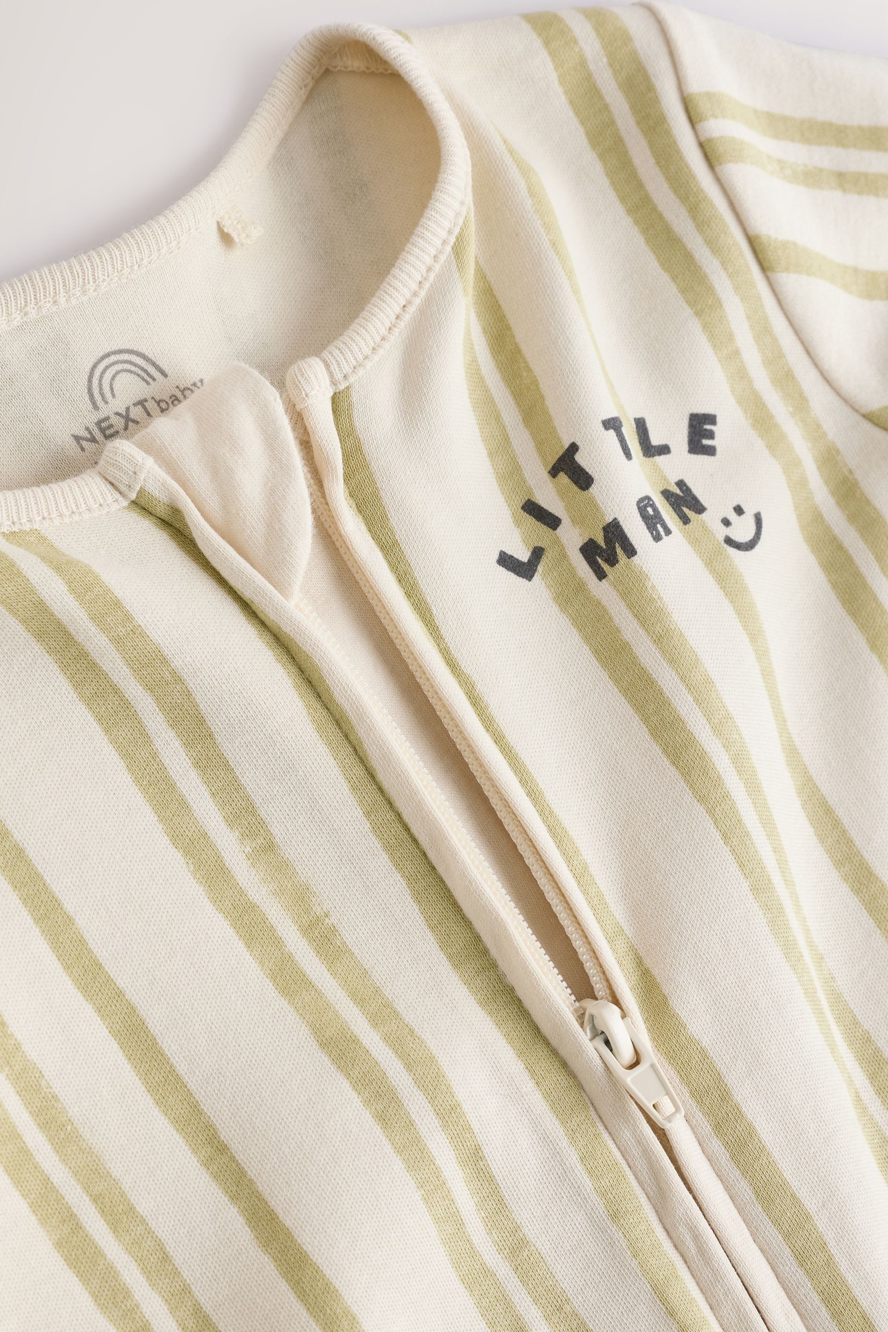 Next Schlafoverall Baby Schlafanzug aus 100 % Baumwolle, Little Man (1-tlg)