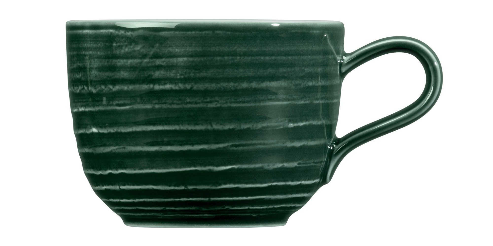 Seltmann Weiden Becher Seltmann Weiden Terra Moosgrün Kaffeeobertasse 0,26 l, Porzellan