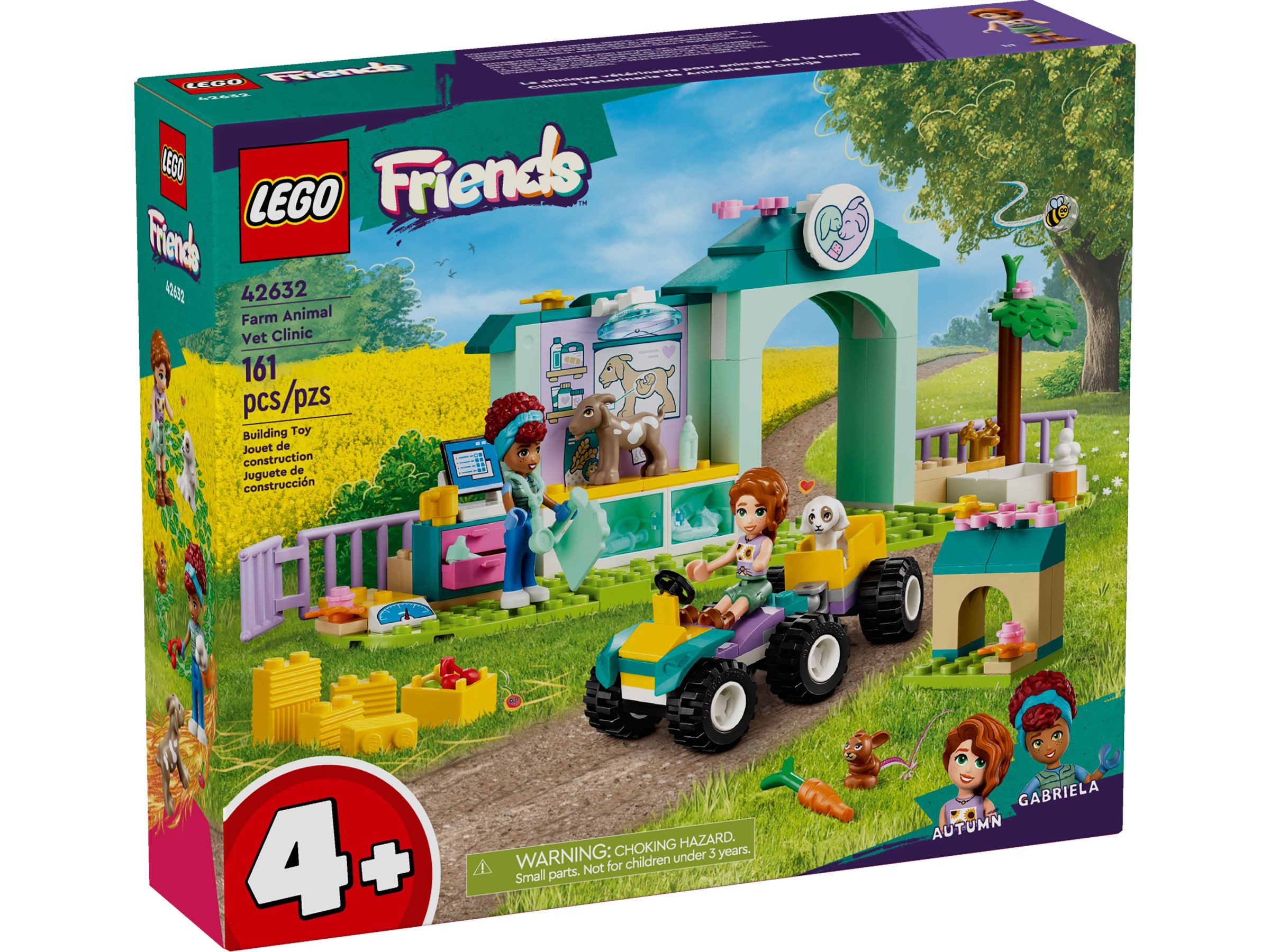 LEGO® LEGO® Friends 42632 Farmtierklinik Konstruktionsspielsteine, (161 St) günstig online kaufen