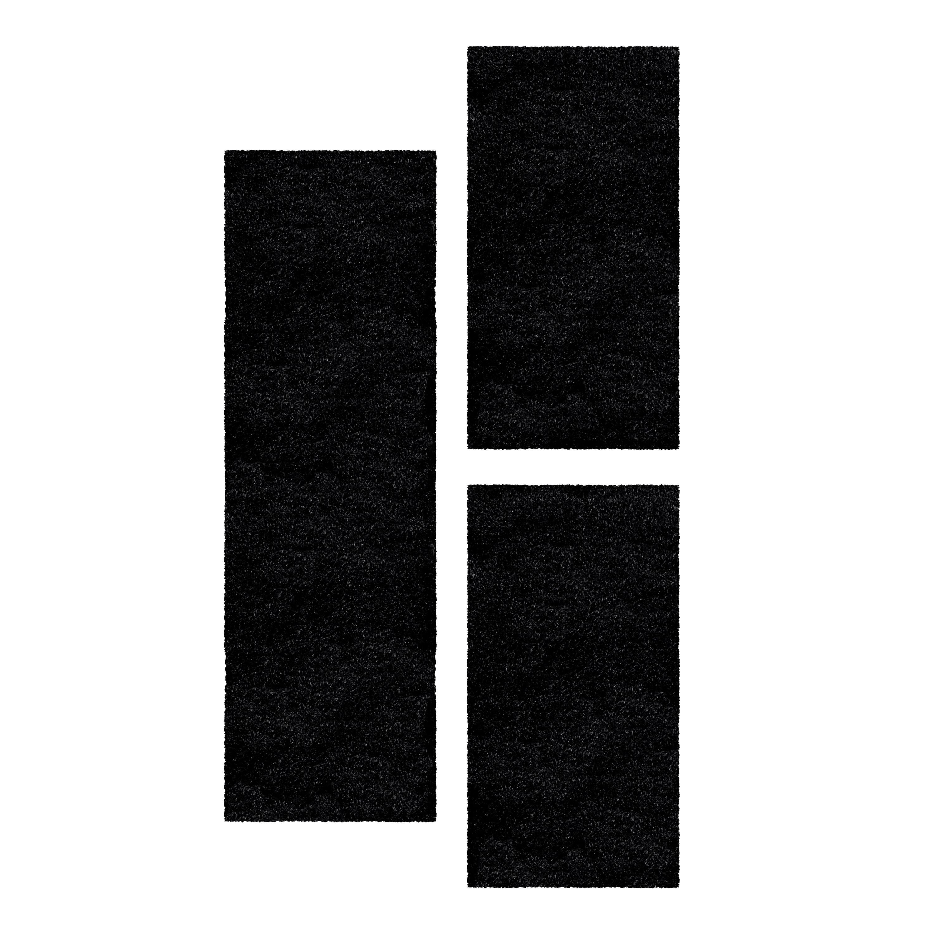 SIMPEX24 Hochflor-Bettumrandung Unicolor - Einfarbig, Höhe günstig online kaufen