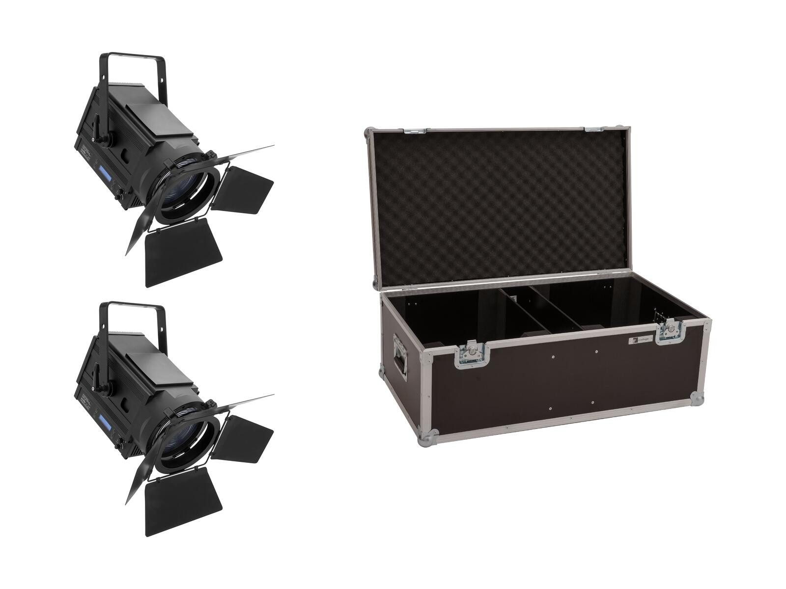 Discolicht EUROLITE Set 2x LED THA-150F + Case