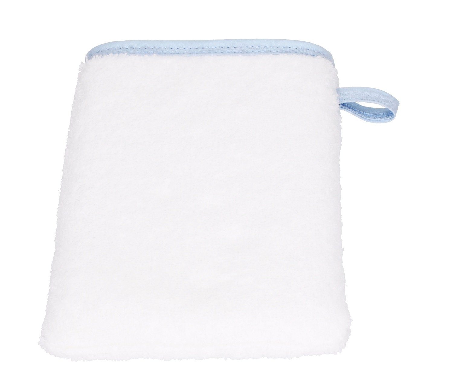 3tlg Baumwolle Waschhandschuh, Lätzchen Betz 100% Babyset Kapuzenhandtuch VÖGELCHEN Kinderbadetuch weiß-blau 1 1 1