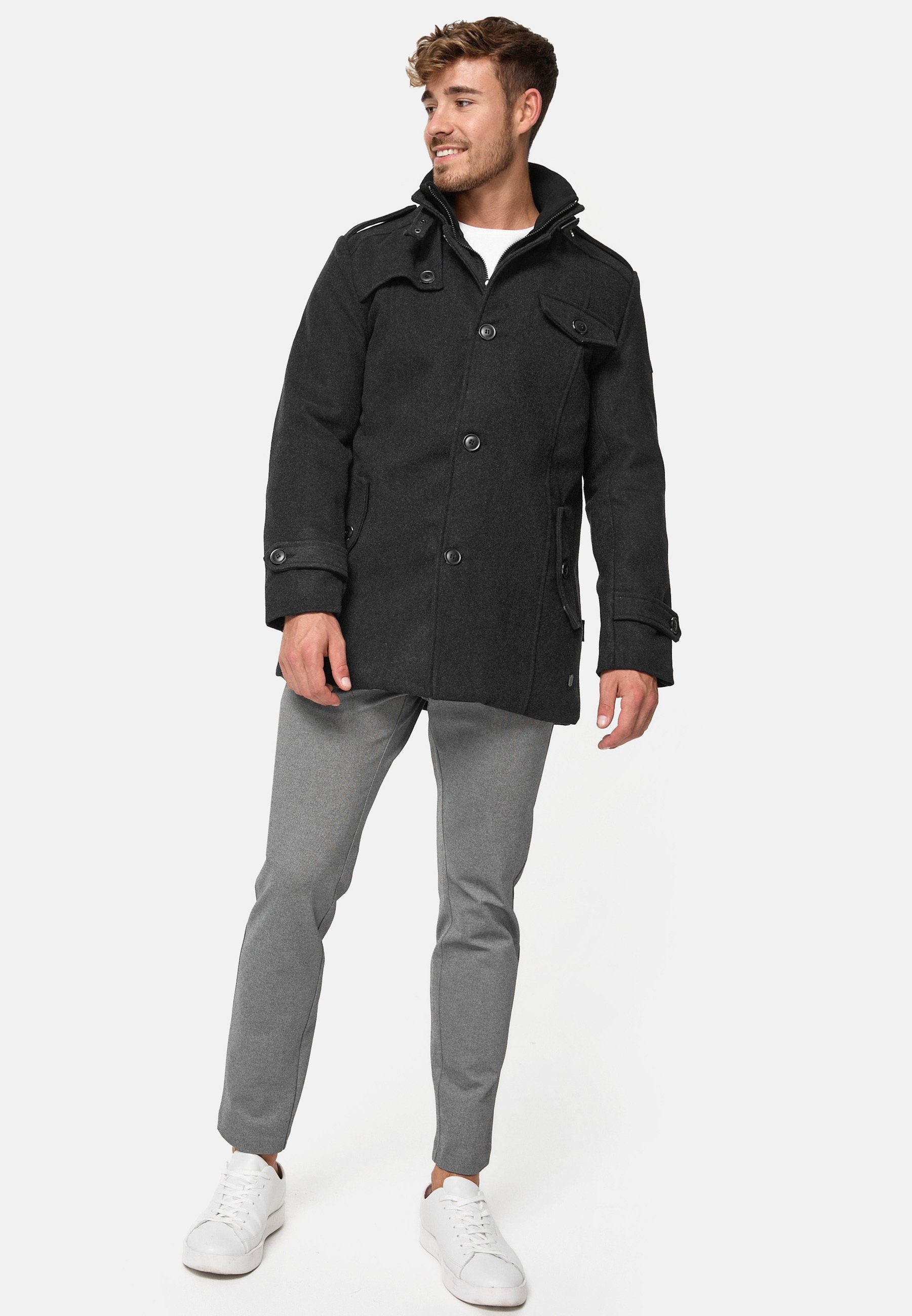 Indicode Kurzmantel Herren Brandon Mantel Winter Herrenmantel