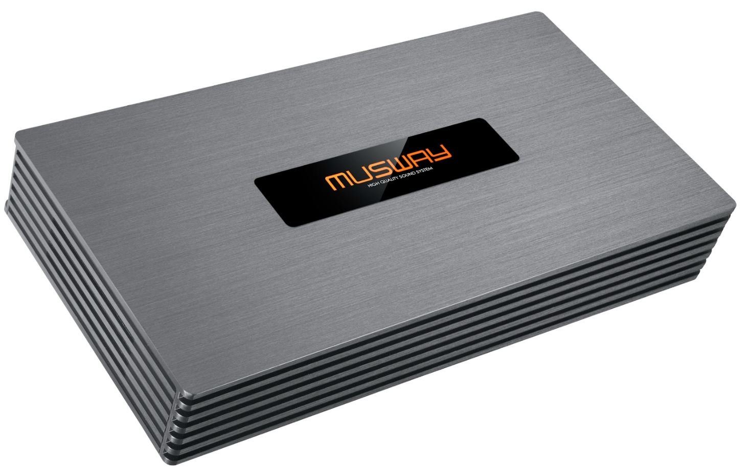 Musway M12 12 Kanal Verstärker mit 16 Kanal Car Hifi DSP Verstärker