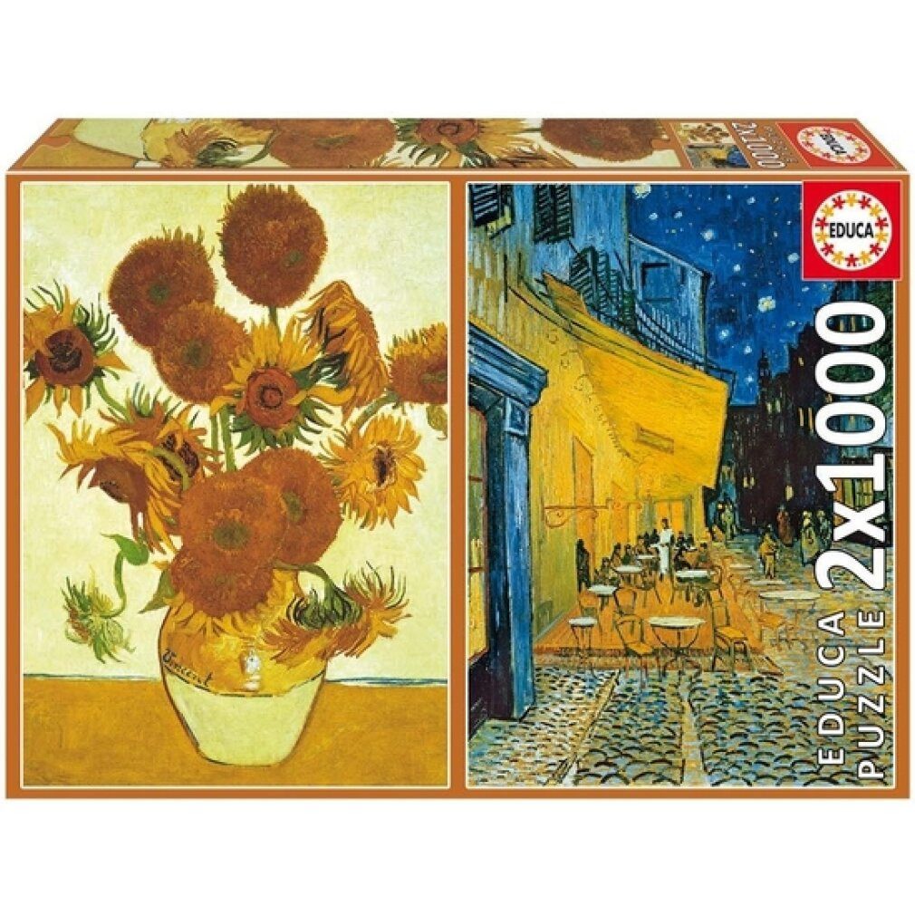 Educa Puzzle Puzzle V. Van Gogh (2 x 1000), Puzzleteile
