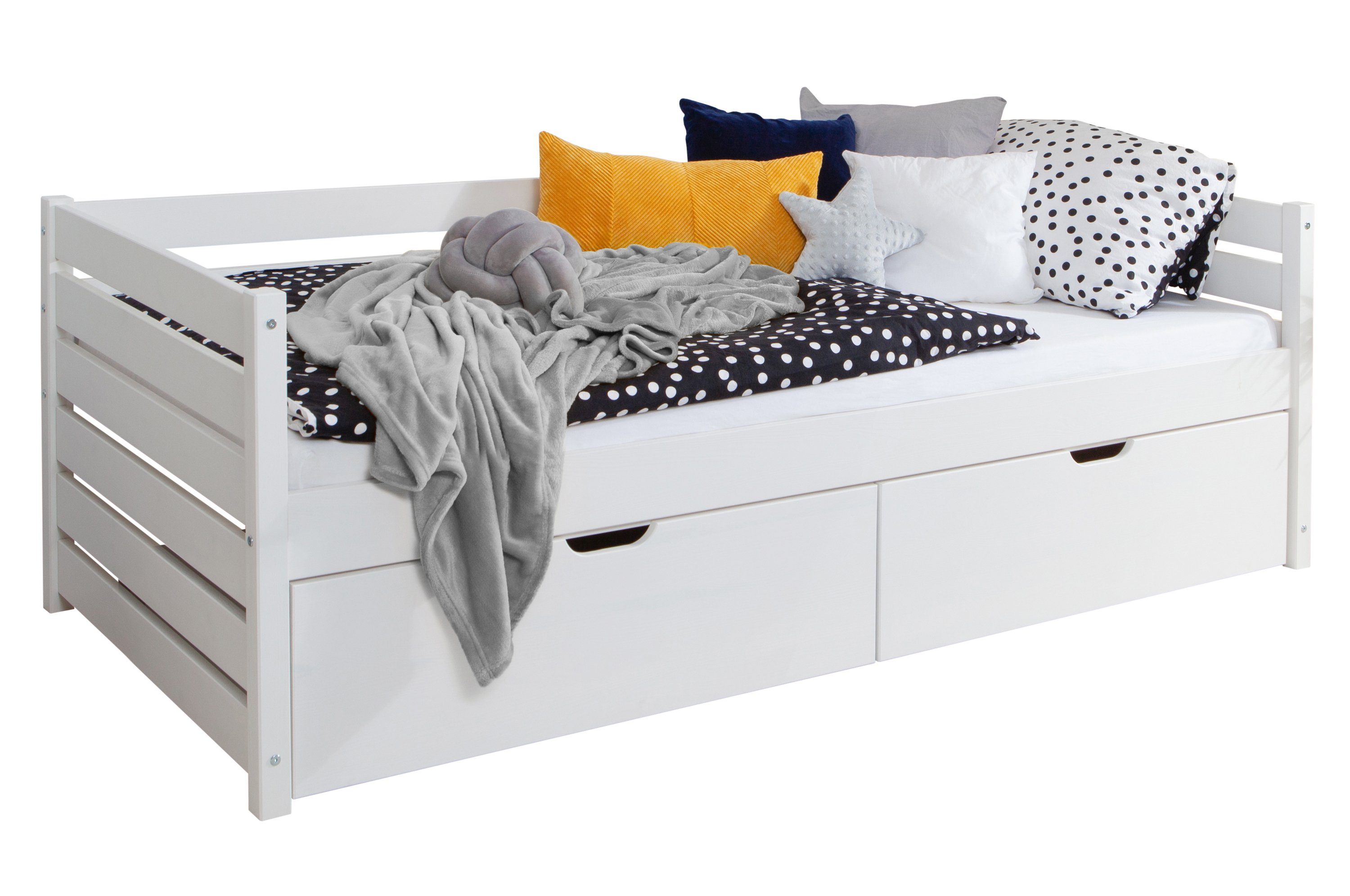 Ticaa Bettgestell Sofabett Naomi inkl. 2x günstig online kaufen