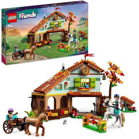 LEGO® Konstruktionsspielsteine Autumns Reitstall (41745), LEGO® Friends, (545 St), Made in Europe
