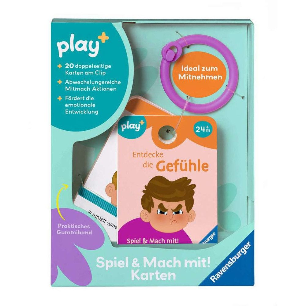 Ravensburger Verlag GmbH Spiel Play+ - Spiel & Mach mit - Gefühle