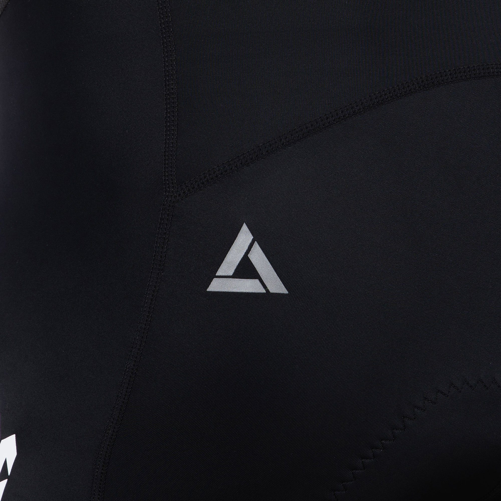 Airtracks Fahrradhose Herren Fahrradhose mit Träger Kurz Pro Line (Radhose mit 3D Air Flow Perforated Polster,& Quick Dry Funktion) » S M L XL XXL XXXL «