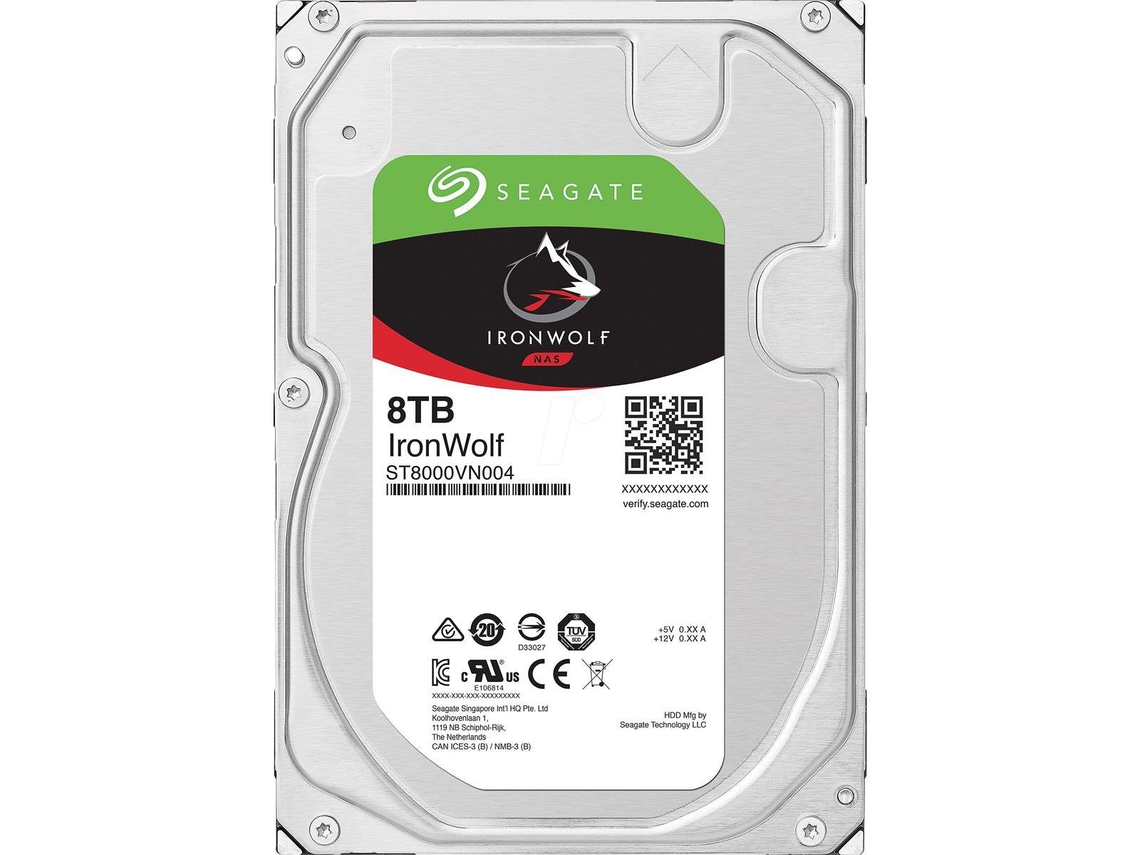 Seagate SEAGATE IronWolf 8TB HDD-Festplatte