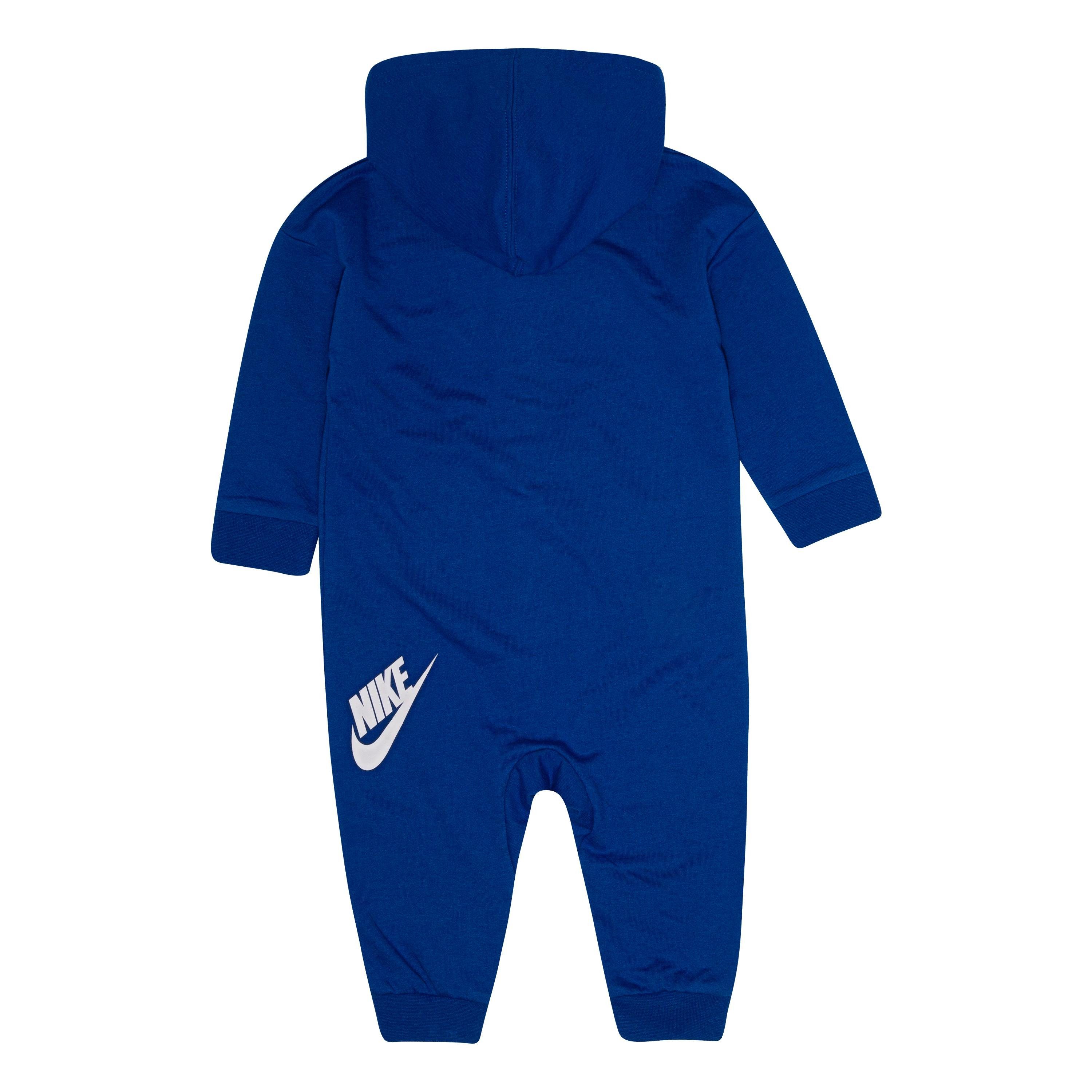 Strampler PLAY COVERALL ALL Nike blau-weiß DAY NKN Sportswear