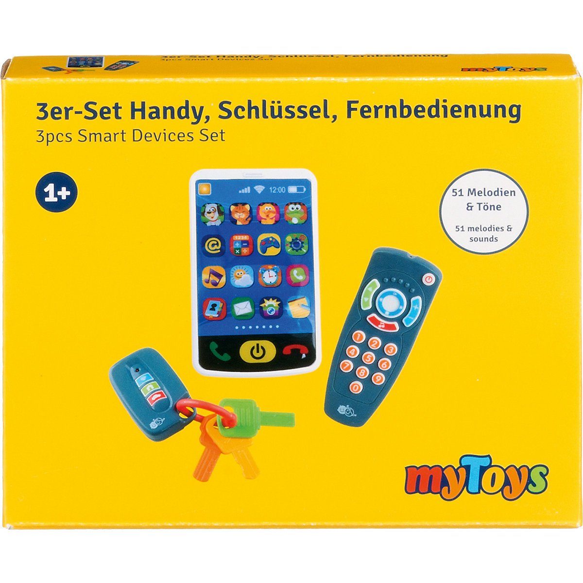 Smartphone 11739488 Fernbedienung Schlüssel Neu myToys 3er-Set 