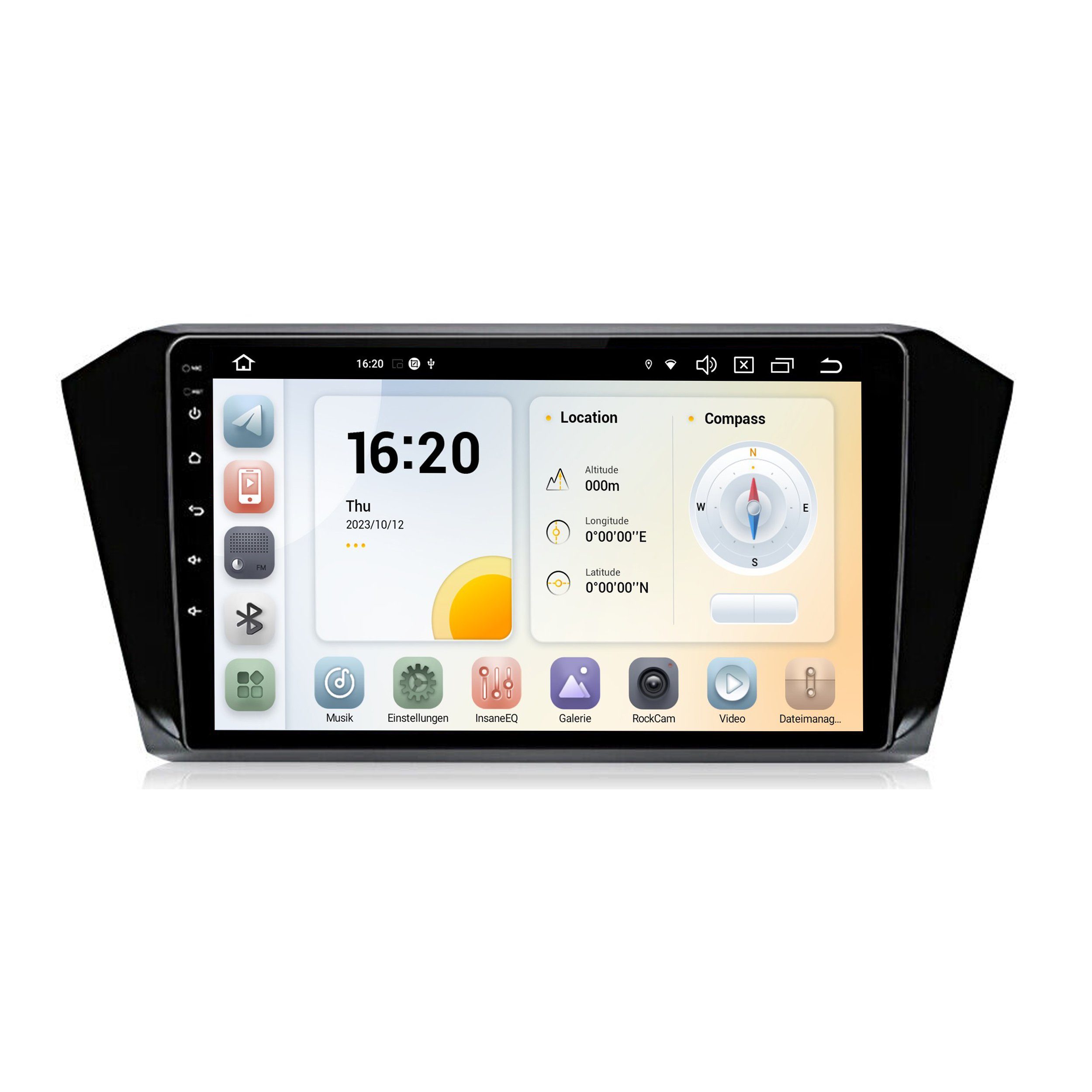 TAFFIO Für Volkswagen Passat B8 3G Arteon 10" Touch Android Autoradio CarPlay Einbau-Navigationsgerät