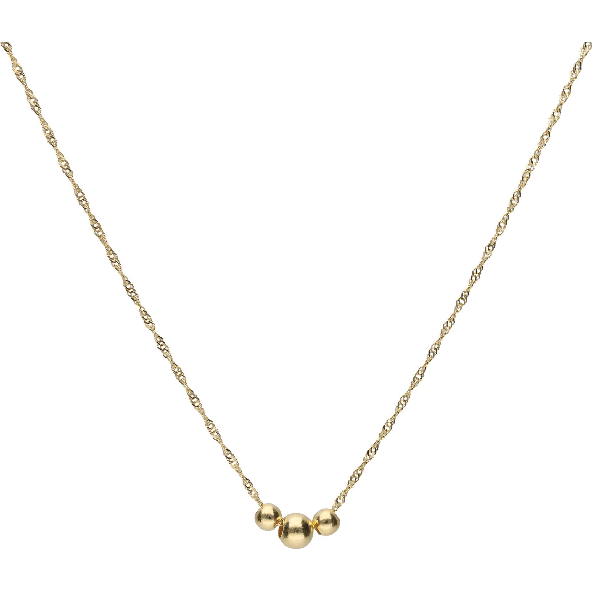Luigi Merano Collier Singapurkette mit Kugeln, günstig online kaufen