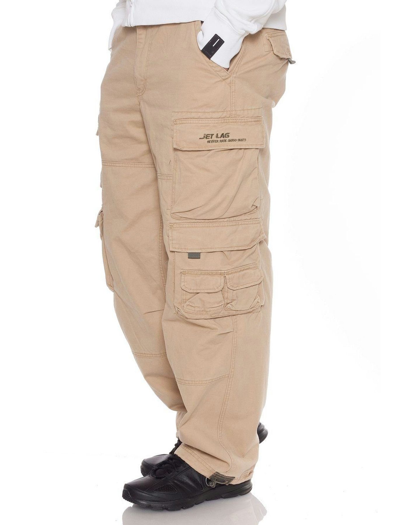 Jet Lag Cargohose Relaxed Fit weites Bein günstig online kaufen