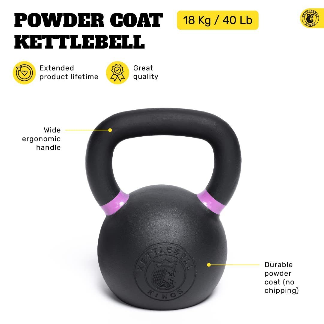 18 Schwarz Kings Dumbbell, Kggußeisen Kettlebell