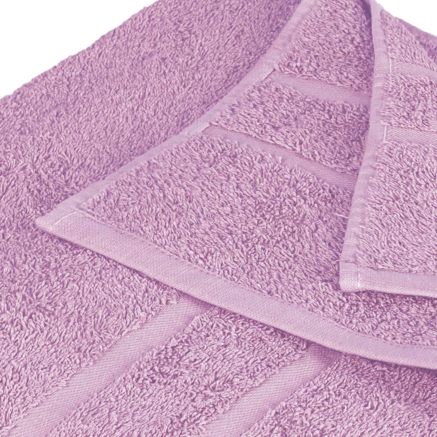 StickandShine Handtuch 500 Handtücher Mauve Lila zur Duschtücher Badetücher in Saunatücher GSM Gästehandtücher 100% Baumwolle Wahl