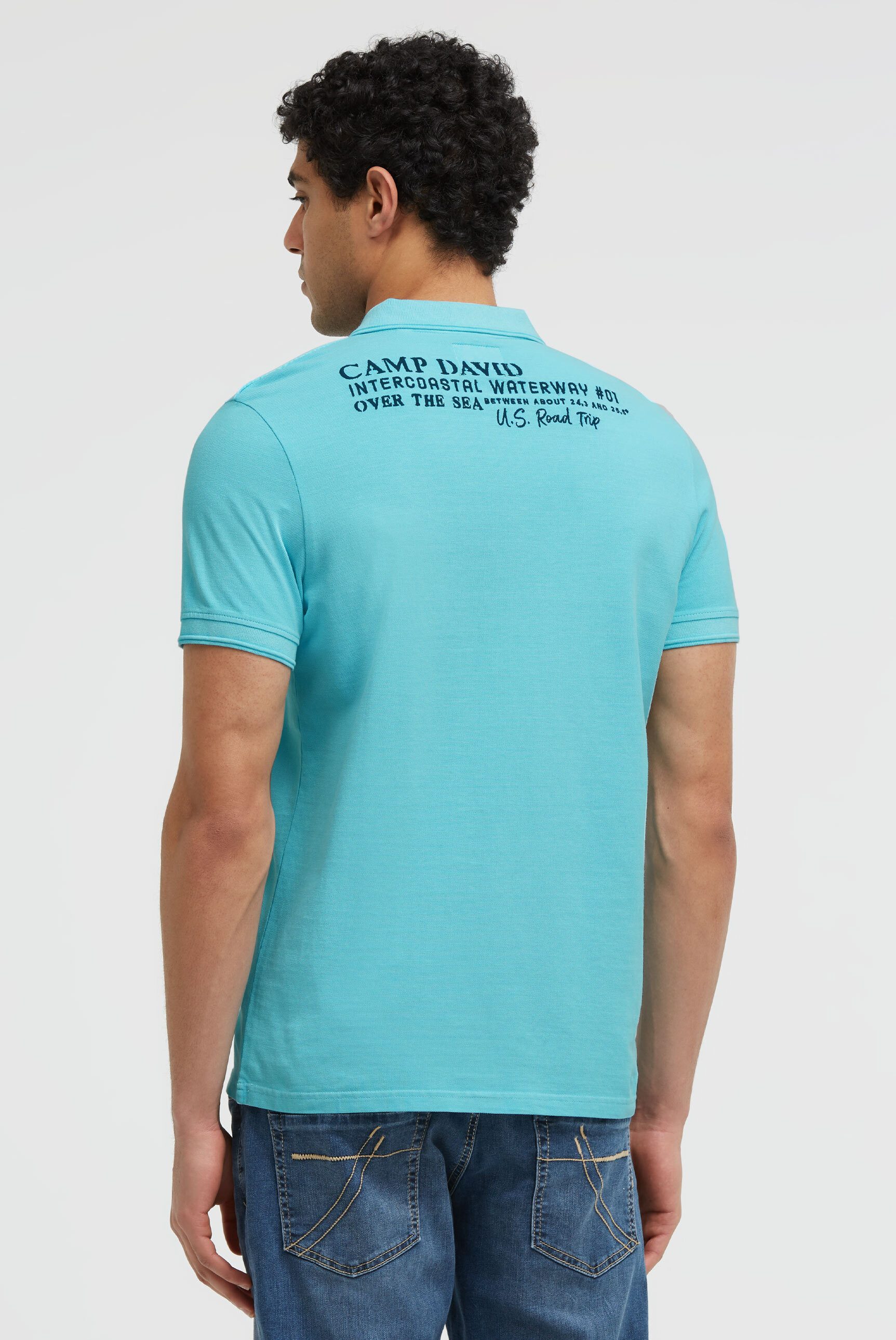 CAMP DAVID Poloshirt aus Baumwolle