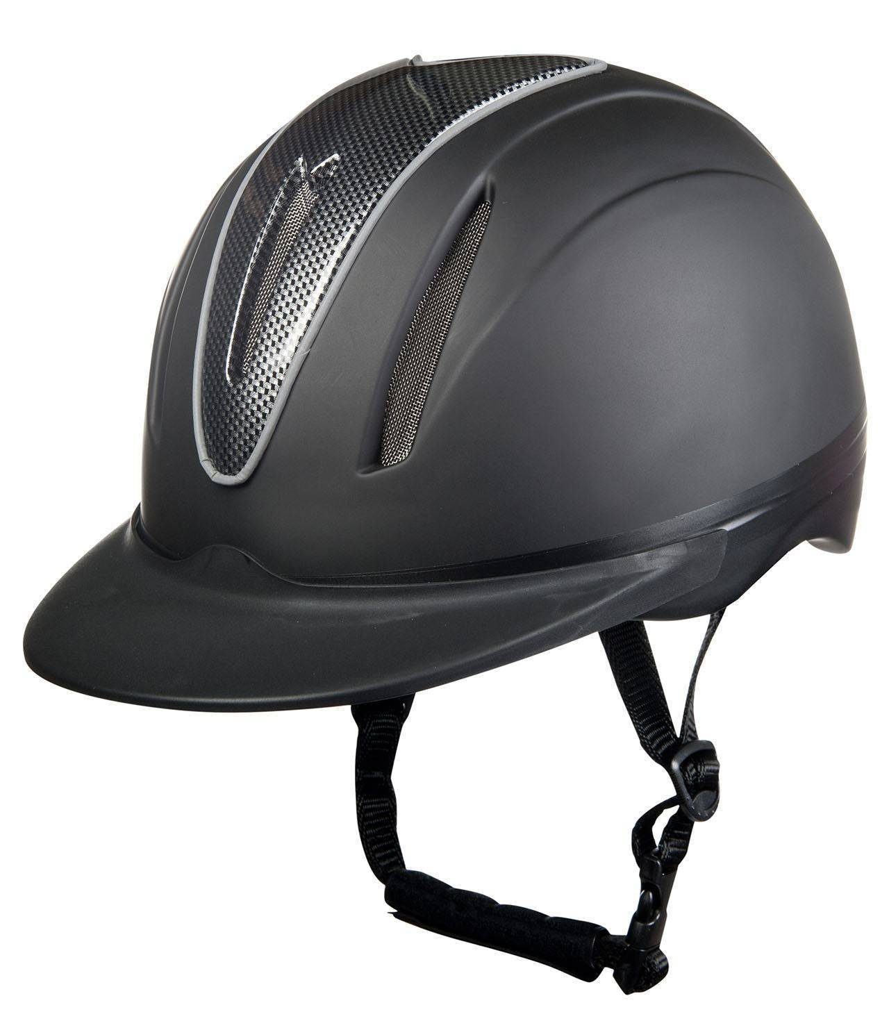 Schutzhelm HKM Reithelm -Carbon Art-