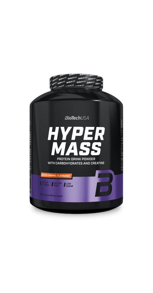 Biotech USA BioTech Hyper Mass - 2270g - Salted Caramel Pulver, 2270 g, Pulver