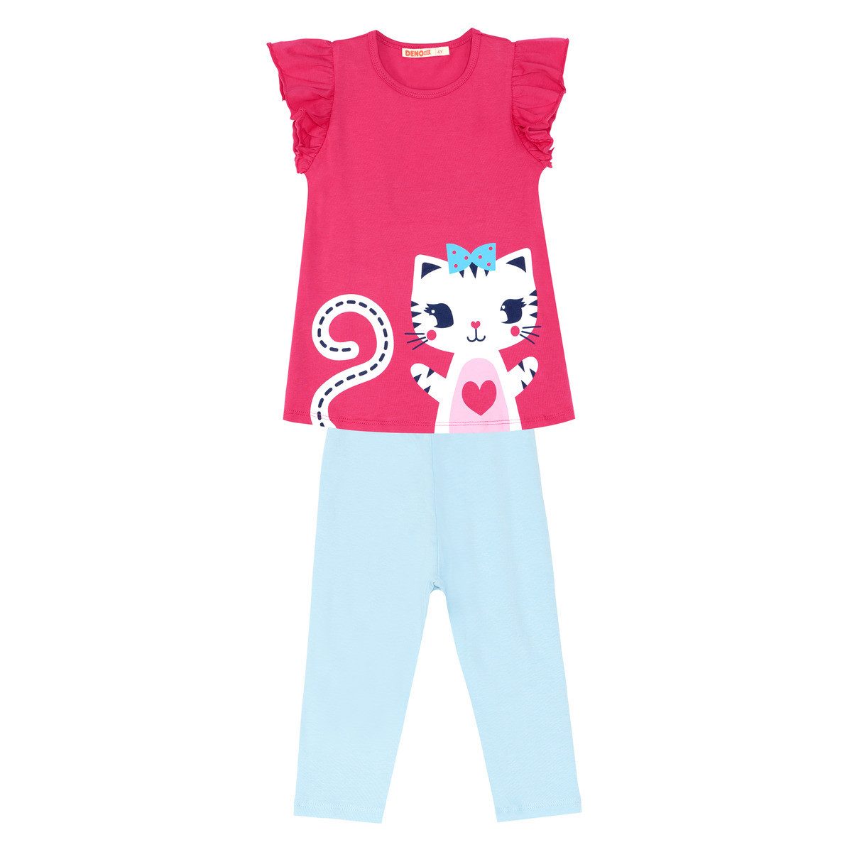 T-Shirt & Shorts Whitecat Mädchen