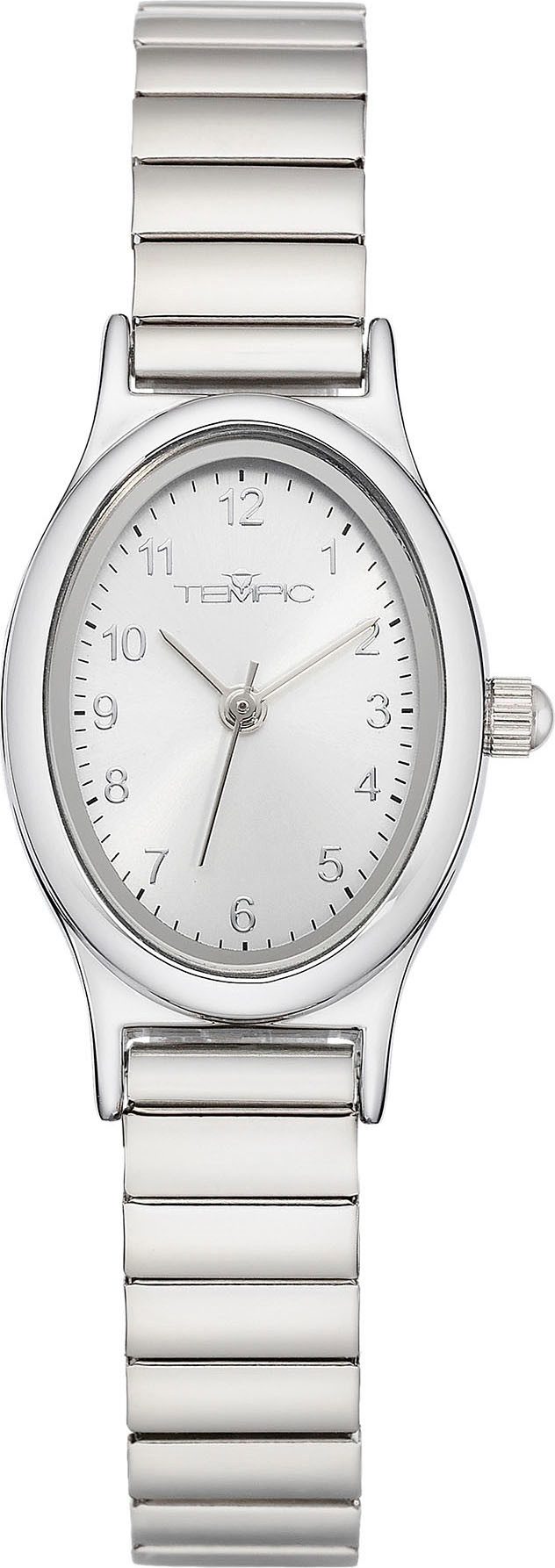 Tempic Quarzuhr, Armbanduhr, Damenuhr, Edelstahlarmband, analog, Flexband, günstig online kaufen