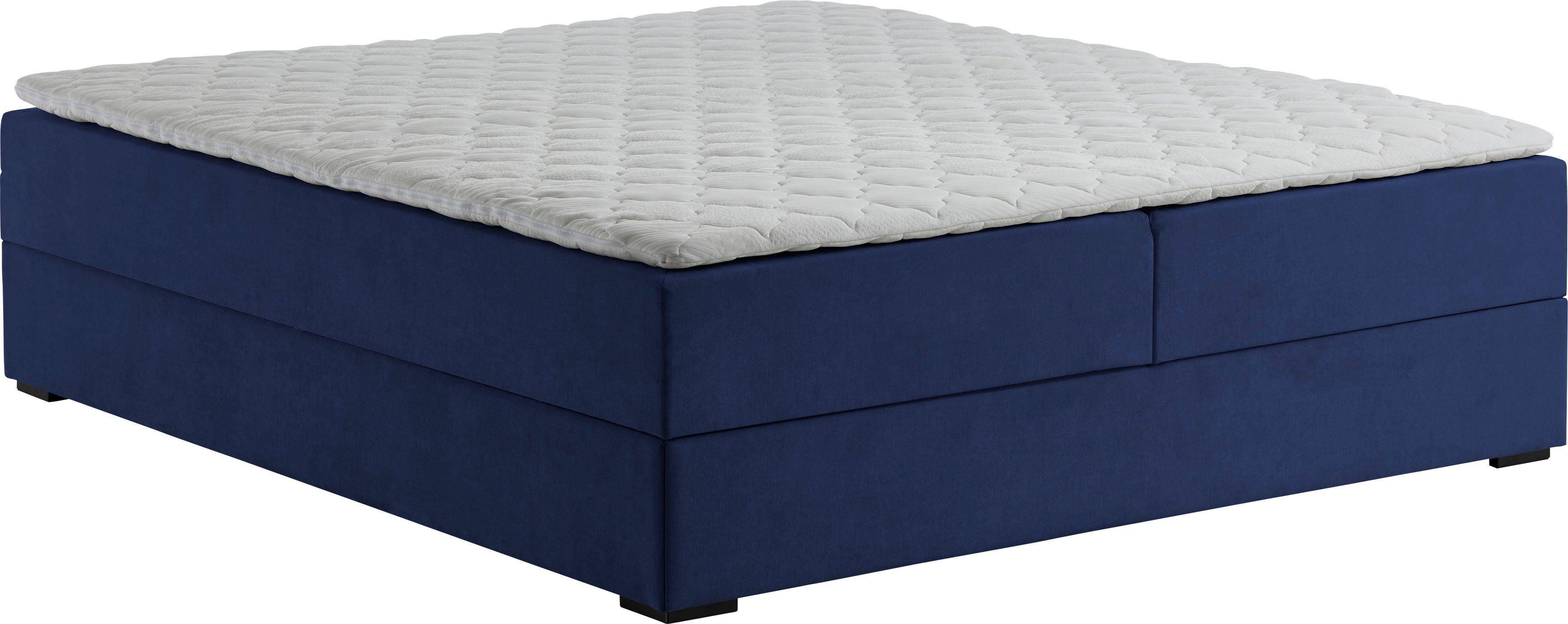 ATLANTIC home collection Boxbett Lucy, ohne Kopfteil, frei im Raum stellbar, mit Bettkasten