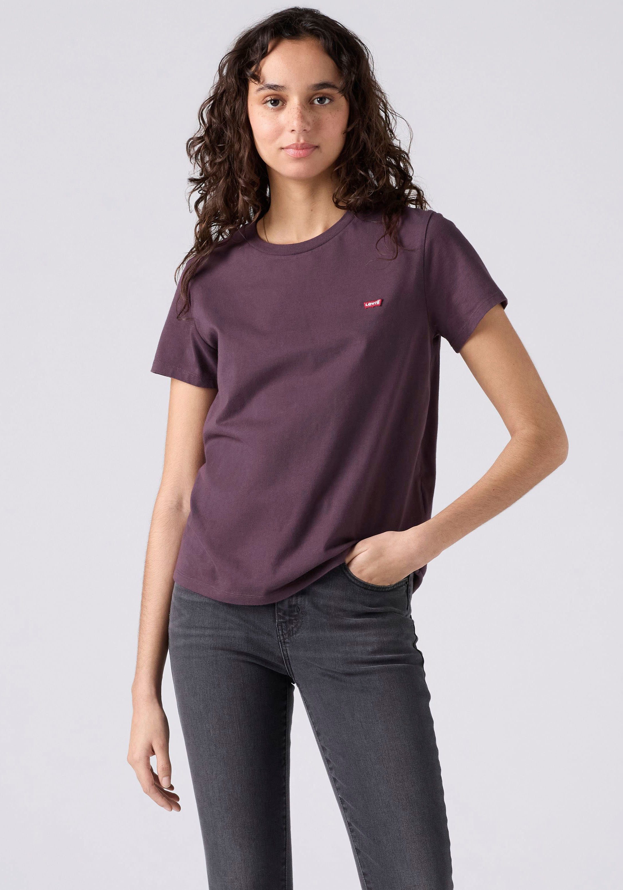 Levi's® T-Shirt TEE Minilogo mit kleiner Logostickerei günstig online kaufen