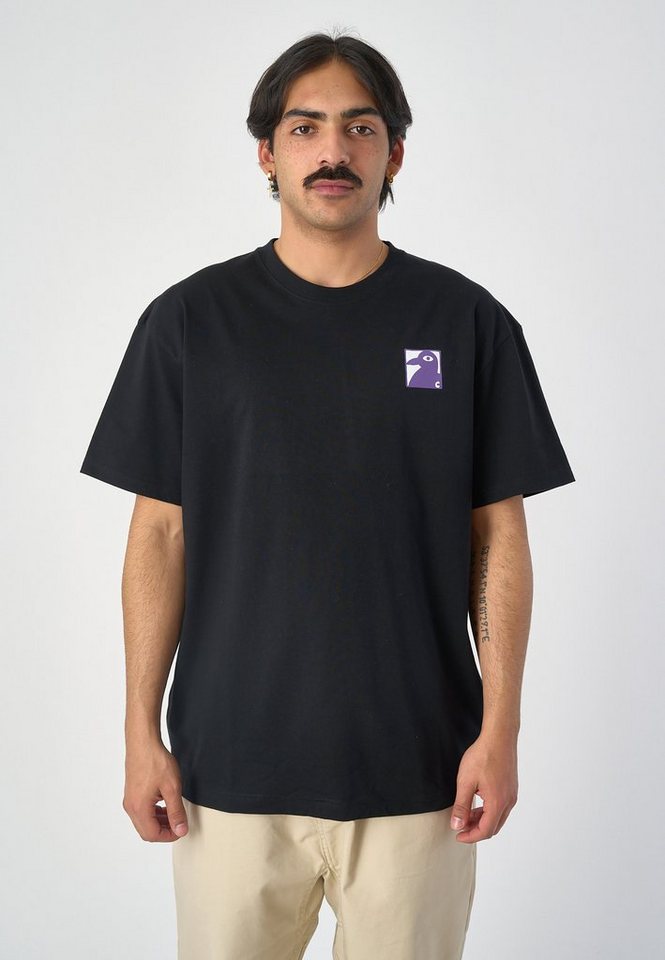 Mugshot T-Shirt Cleptomanicx mit lockerem Schnitt