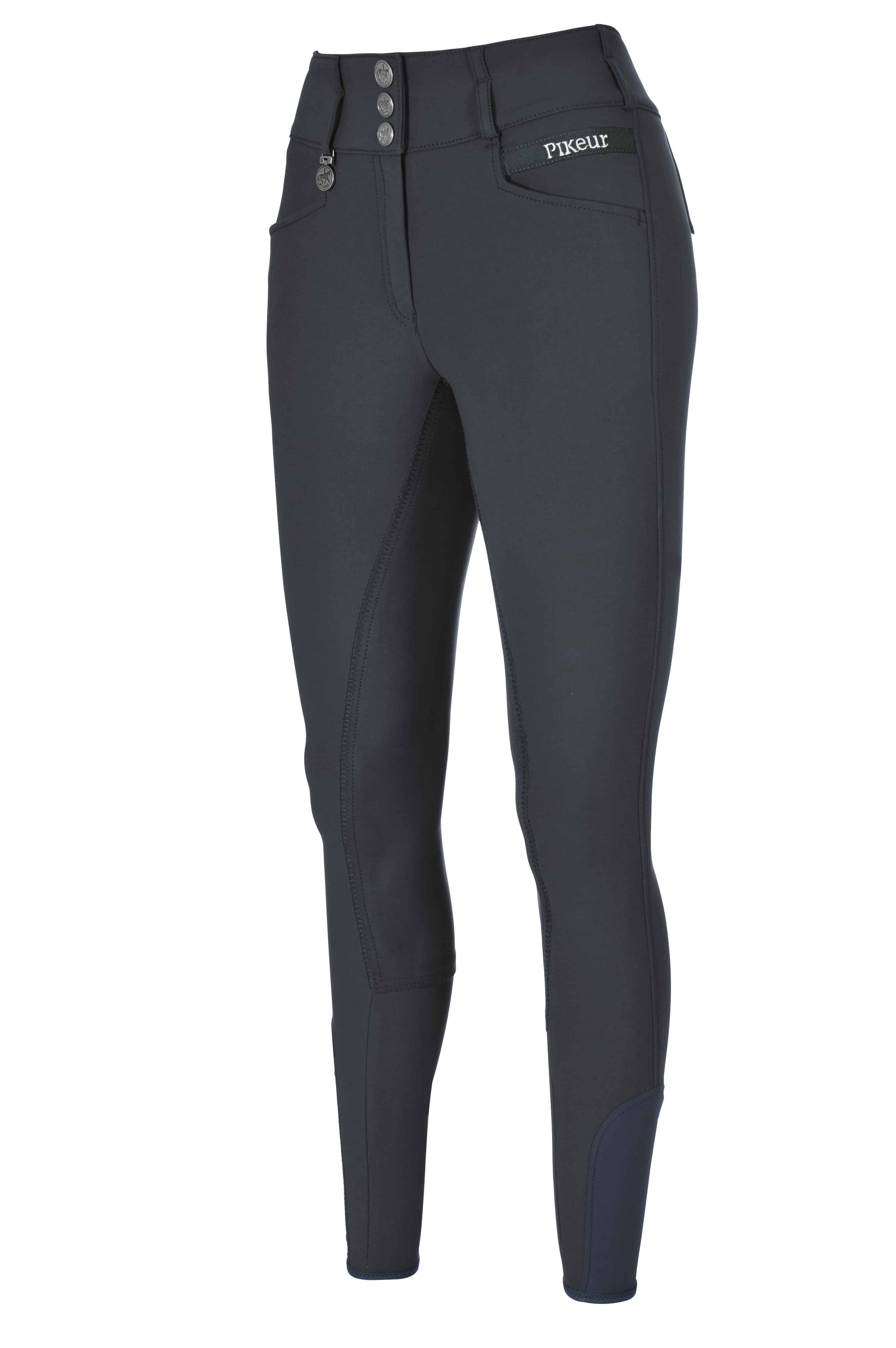 Pikeur Reithose Reithose Damen Candela Corkshell mit Kunstleder Ganzbesatz