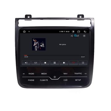 TAFFIO Für VW Touareg RCD510 RCD550 9" Touchscreen Android Autoradio CarPlay Einbau-Navigationsgerät