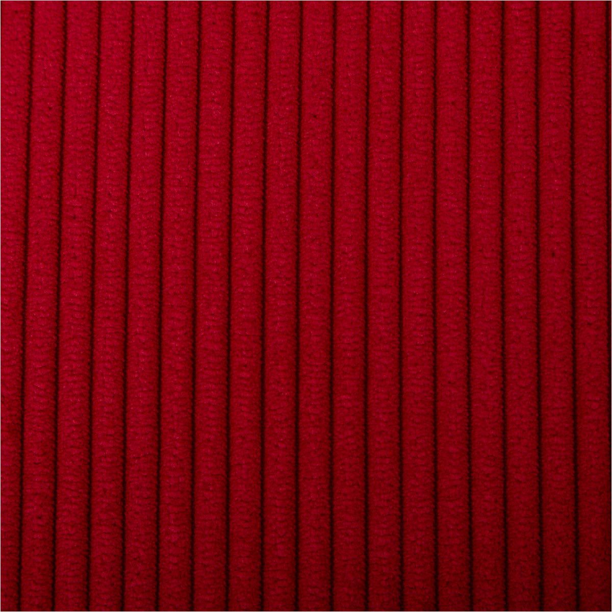 SCHÖNER LEBEN. Stoff Cord Polsterstoff Capri rot mit Fleckschutz – 1,45 m breit, robust, beschichtet