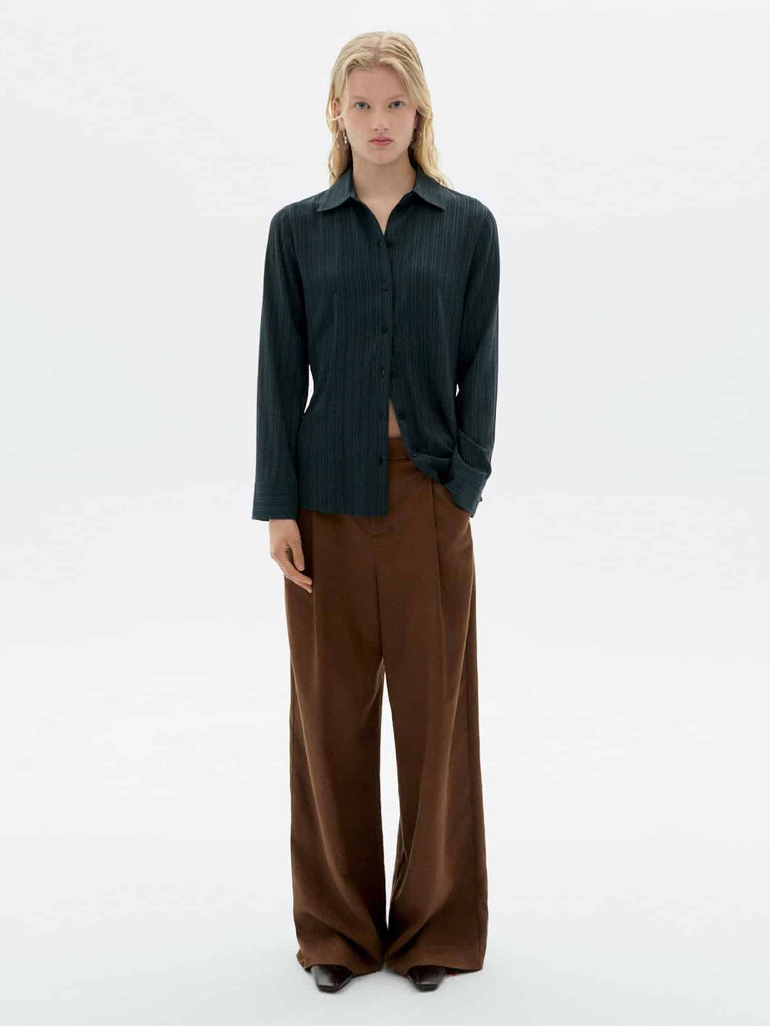 Thinking Mu Hemdbluse Katha Blouse EcoVero