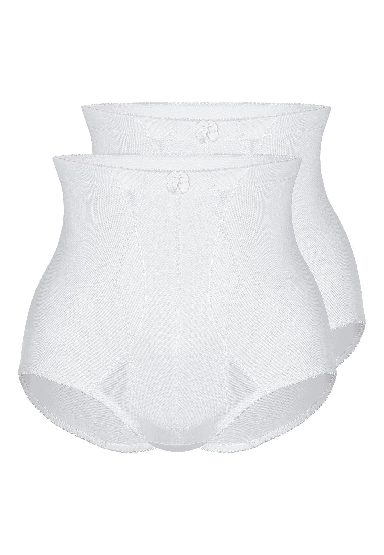 Sassa Miederhose 2er Shapewear, weiß Pack Miederhose Bodyforming (2-St)