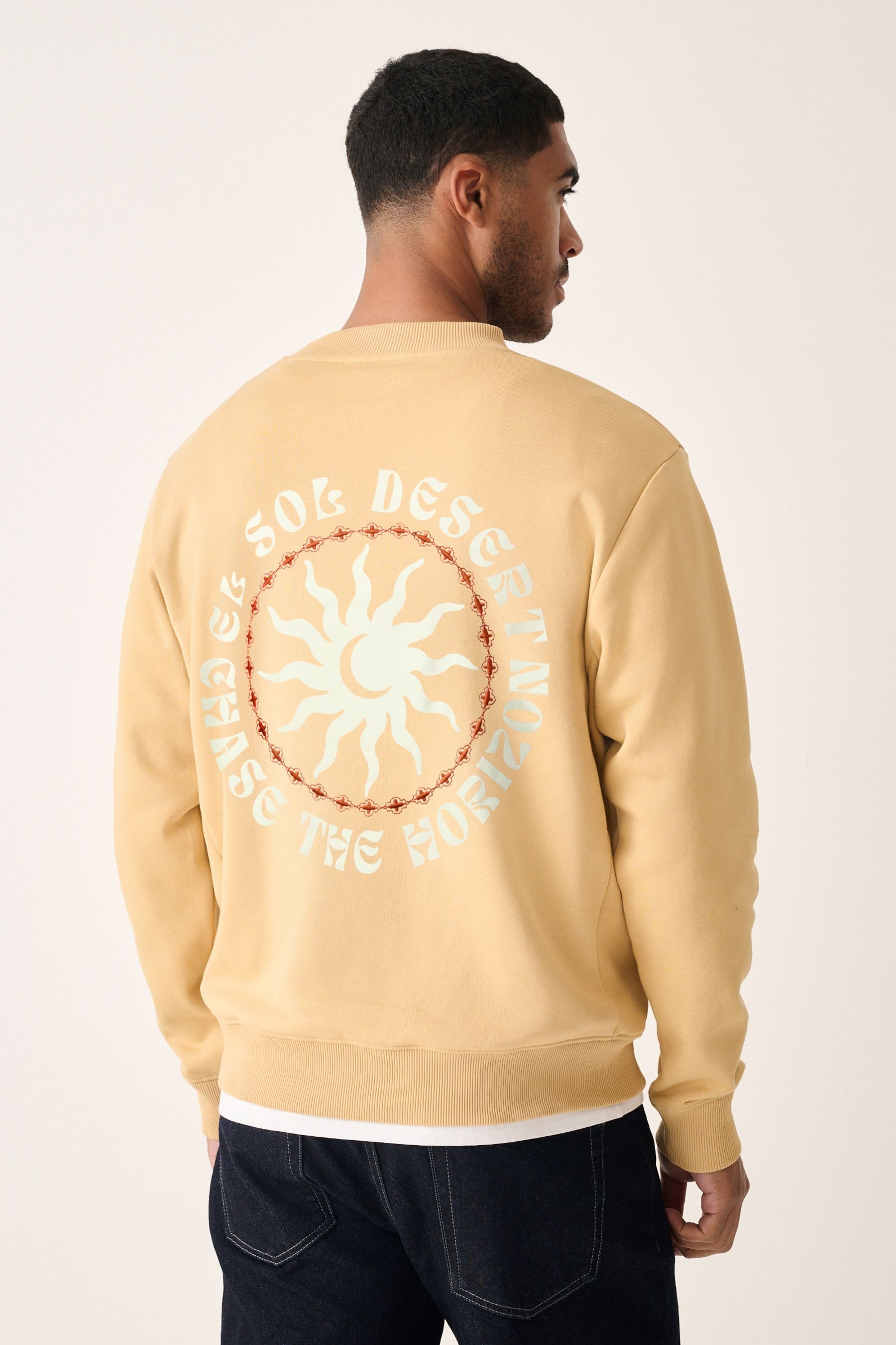 Next Sweater Grafik-Kapuzensweatshirt (1-tlg) günstig online kaufen
