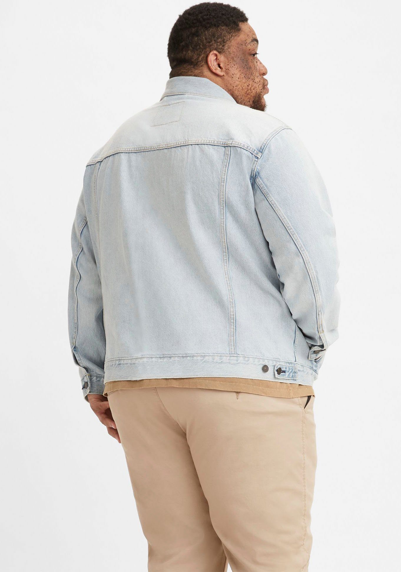 Levi's® Plus light trucker new TRUCKER BIG Jeansjacke