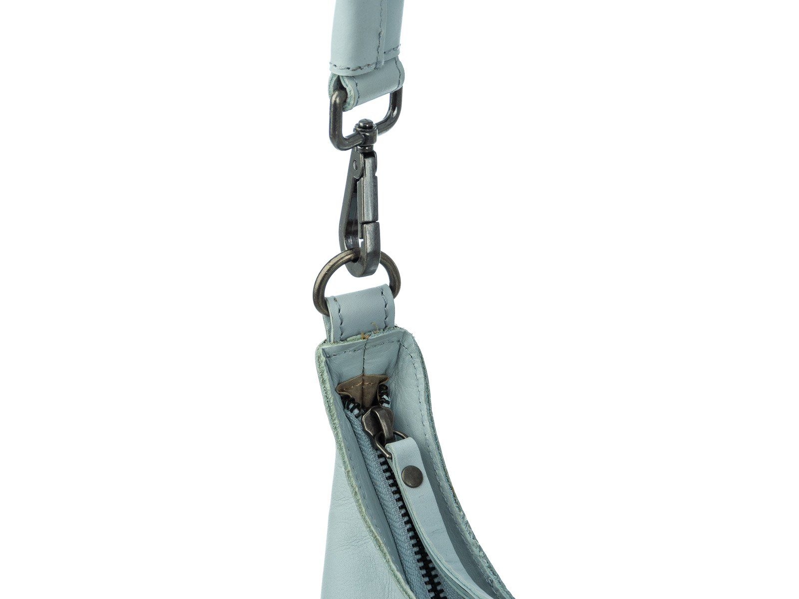 HARBOUR 2nd Schultertasche Emely Hobobag-Style-JP Schultertasche (1-tlg), Leder Chromfrei