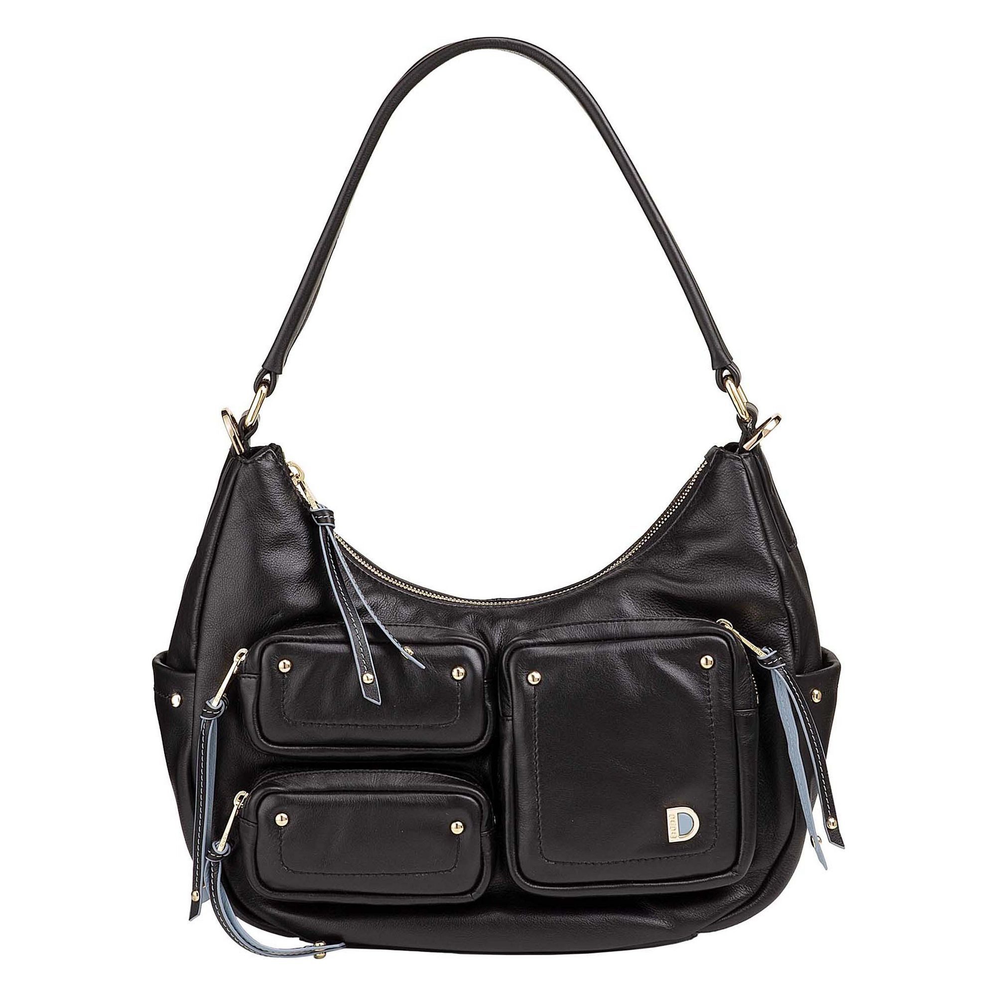 DuDu Schultertasche Pocket, Leder