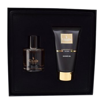 Gisada Duft-Set Ambassador Eau de Parfum 50 ml + 100 ml Shower Gel Set