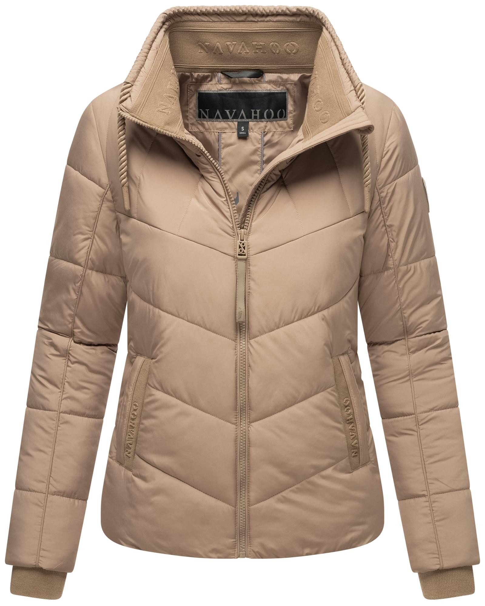Navahoo Steppjacke Liebesfee 14 gesteppte Damenjacke mit wattiertem Stehkragen