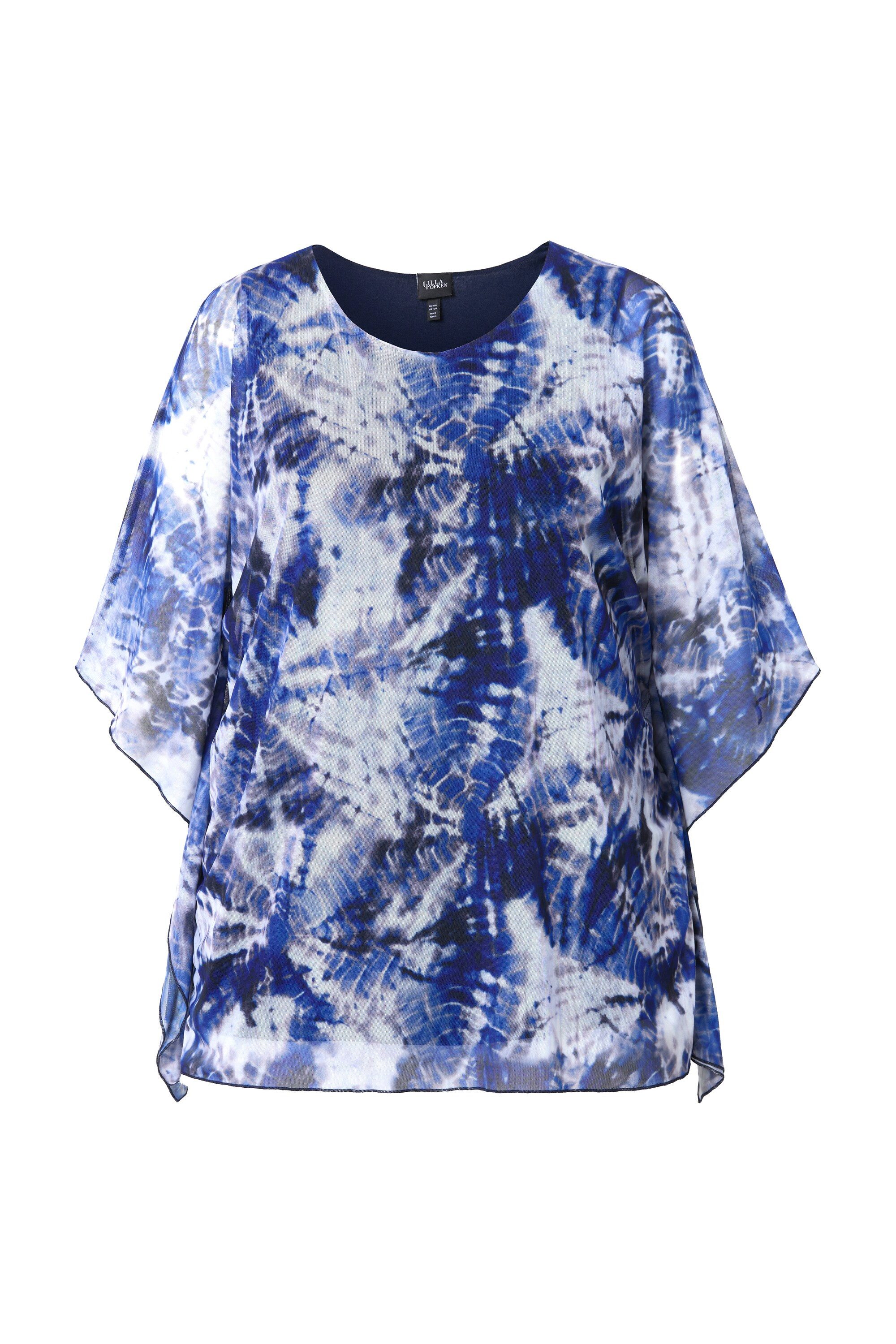Ulla Popken Longbluse Bluse doppellagig Oversized günstig online kaufen