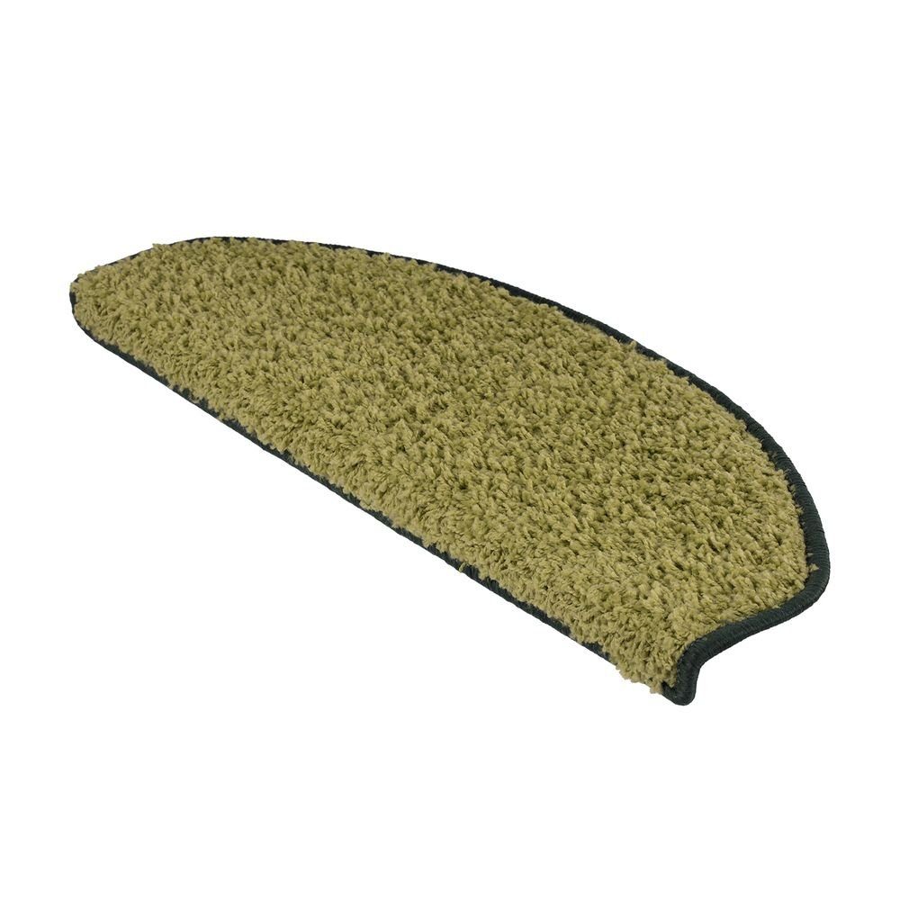 Karat Stufenmatte Kleopatra, 11 Farben, Stufenschutz, Stufenschoner, Halbrund, Höhe: 9 mm, aus 100% Polypropylen