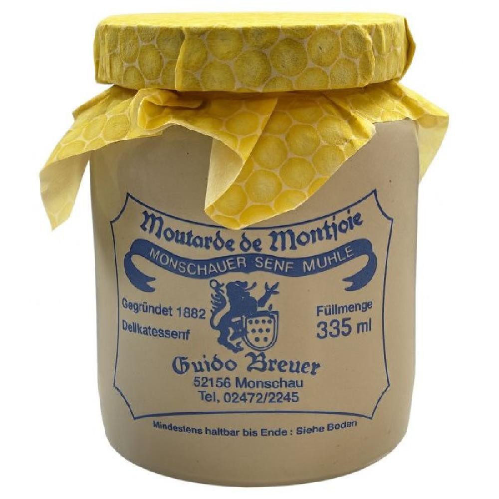 Historische Senfmühle Monschau Grillsauce Honig Mohn Senf (335ml)